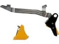 Timney Triggers Alpha Competition Trigger for Glock 17, 19, 34 Gen 5 Black with Gold Safety