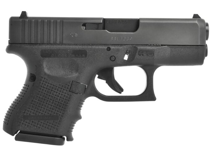 Glock 27 Gen4 Semi-Automatic Pistol 40 S&W 3.43" Barrel 9-Round Black