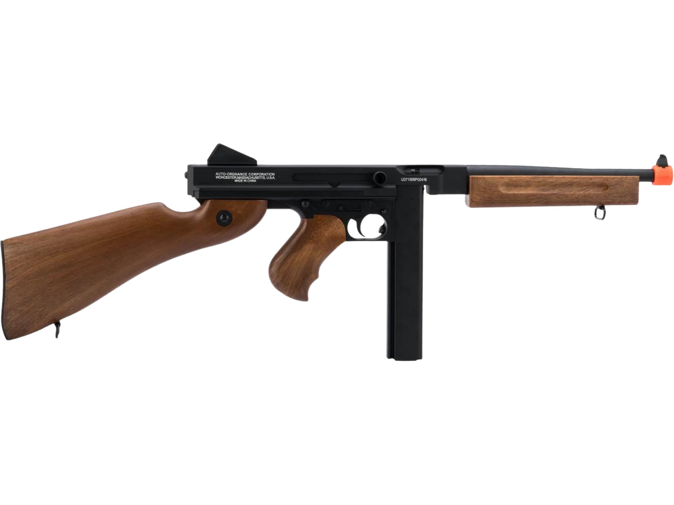 airsoft auto electric rifle thompson m1a1 tommy gun - www.learningelf.com.