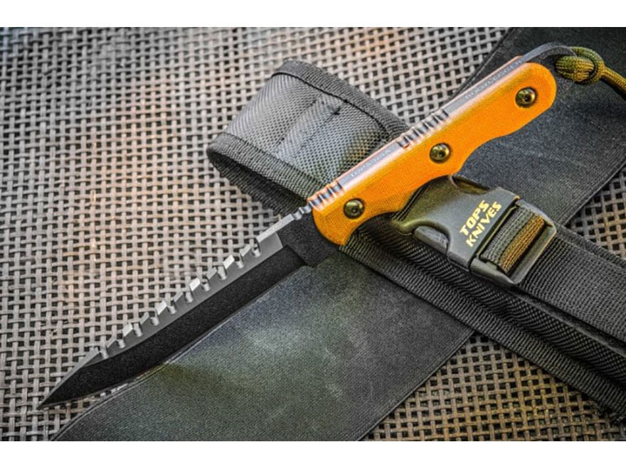 TOPS Knives Ranger Bootlegger 2 Fixed Blade Knife 5 Clip Point 1095