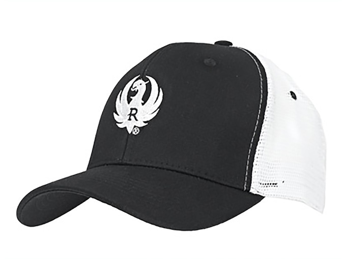 Ruger Logo Meshback Trucker Cap Black