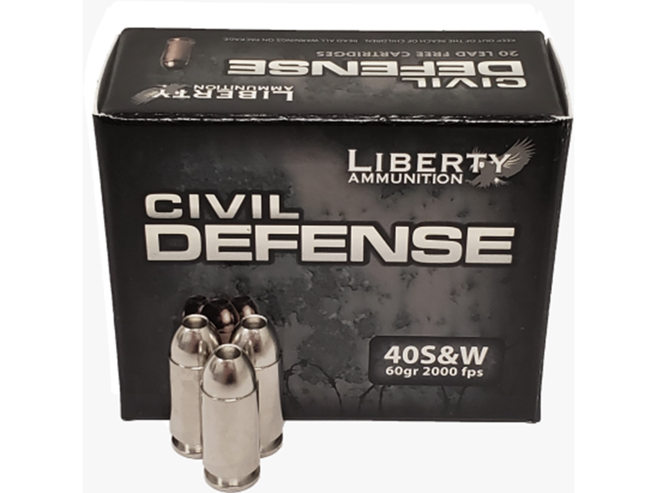 ammo CD6枚組 SIMX 40 S&W Ammunition SIMX25269 58 Grain DefenseCore Lead