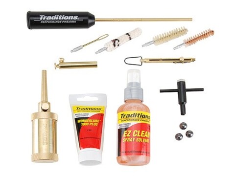 Traditions Sportsman's Package 44 Cal Black Powder Revolver Shooters