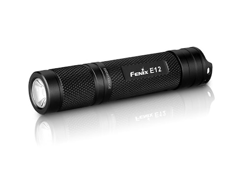 Black Tactical Mini LED Flashlight single AA battery 300 Lumen Survival  Camping Light