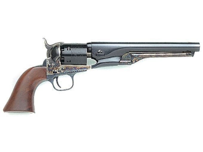 Uberti 1861 Navy Black Powder Revolver 36 Caliber 7.5" Barrel Steel Frame Blue