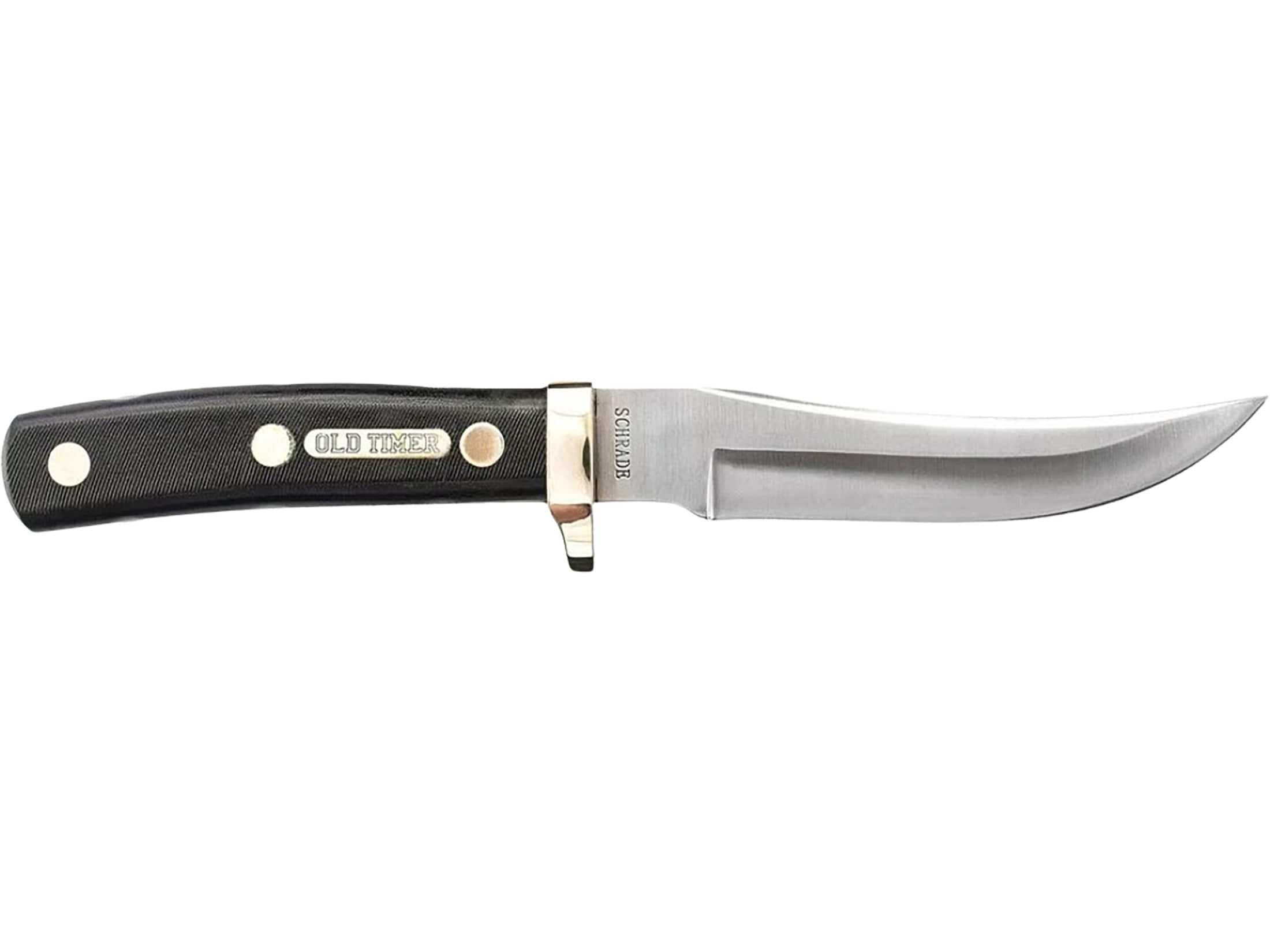 Old Timer Mountain Lion Fixed Blade Knife 5 Clip Point 7Cr17MoV