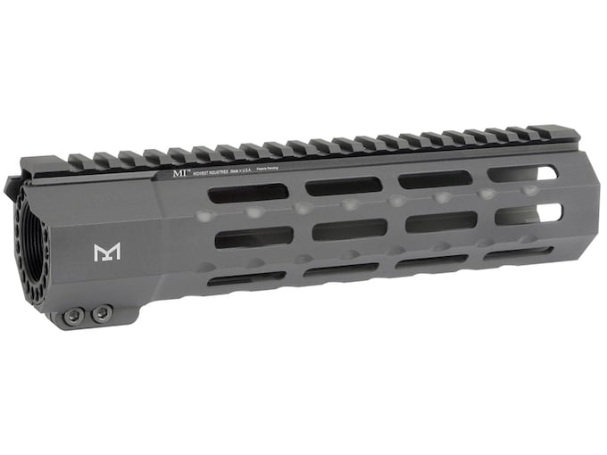 Midwest Industries Suppressor Compatible Free Float M-LOK Handguard AR-15 Aluminum Black