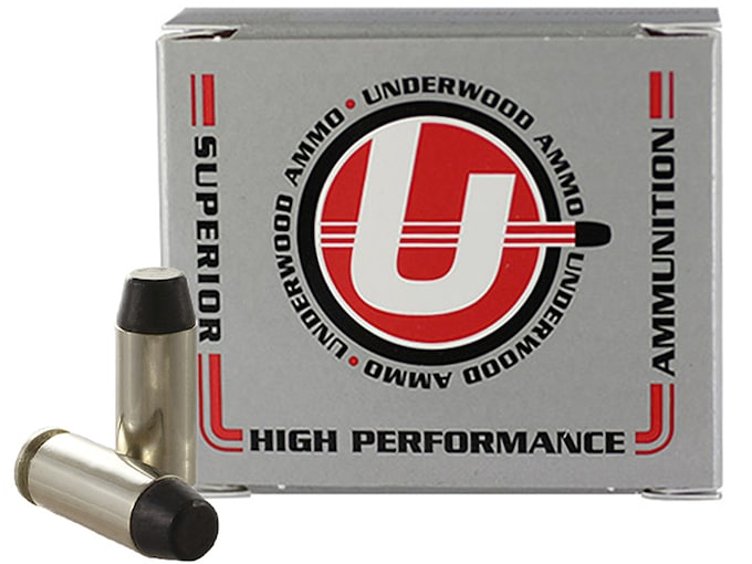 Underwood Ammo 10mm Auto 220 Grain Hard Cast Flat Nose Box of 20