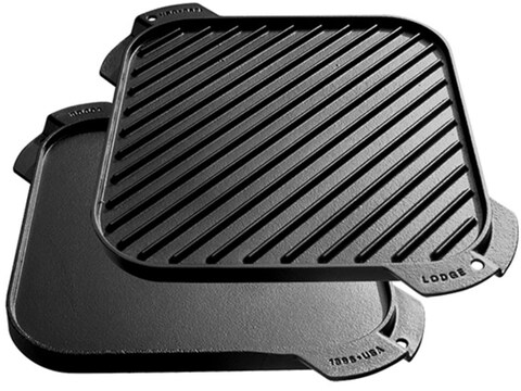 Lodge Cast Iron Griddle Skillet, 10.5