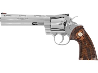 Colt Python Revolver 357 Magnum 6" Barrel 6-Round Satin Steel Walnut image