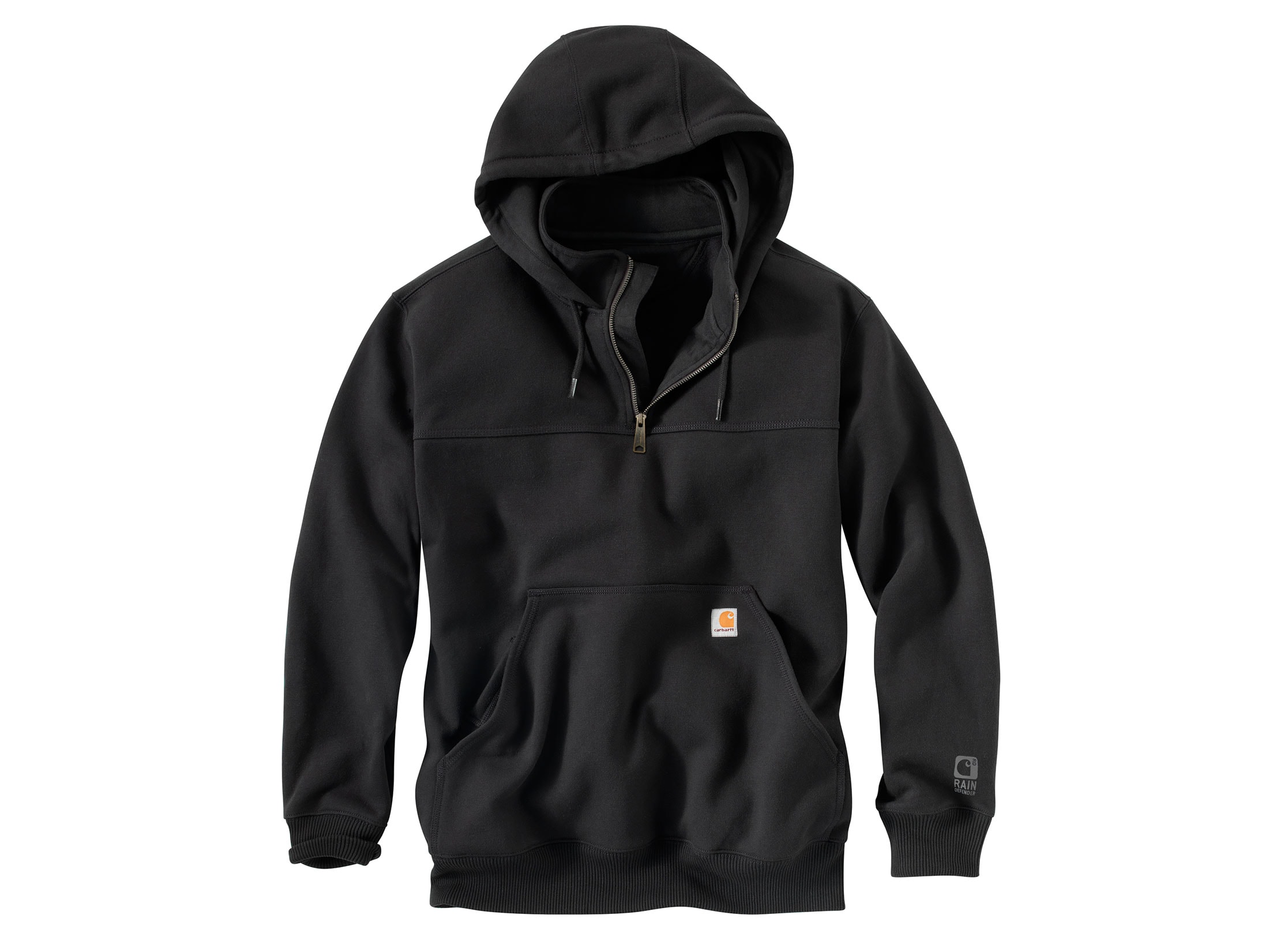 Legendary Whitetails Men's Tough As Buck 1/4 Zip Hoodie - Tall Size, Midnight Navy, Large