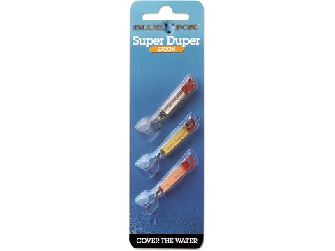 Blue Fox Super Duper Spoon Lure Kit 1/10oz Prism