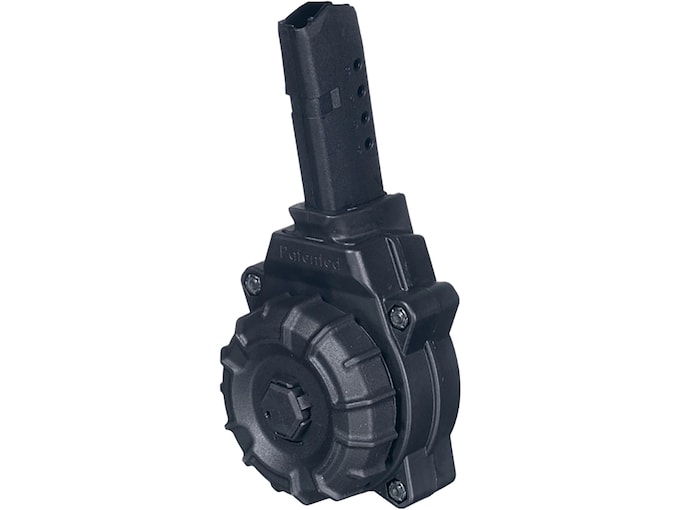 ProMag Magazine Glock 43 9mm Luger Drum Polymer Black