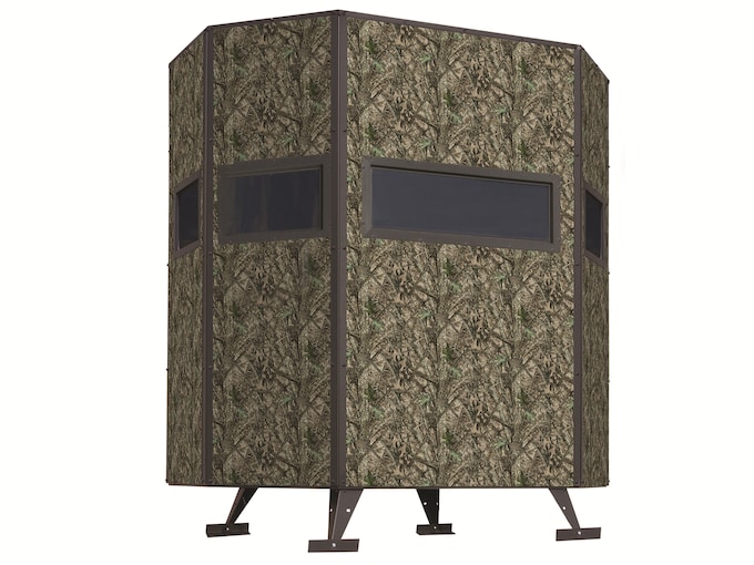 Texas Hunter Wrangler Rifle 5' x 7' Box Blind 4' Tower TrueTimber Camo