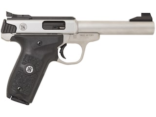 Smith & Wesson SW22 Victory Target Semi-Automatic Pistol 22 Long Rifle 5.5" Barrel 10-Round Stainless Black image