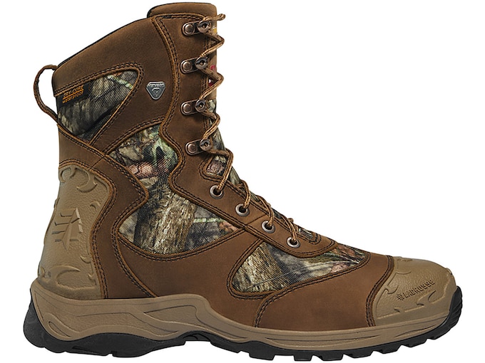 LaCrosse Atlas 8 1200 Gram Insulated Hunting Boots Leather Mossy Oak