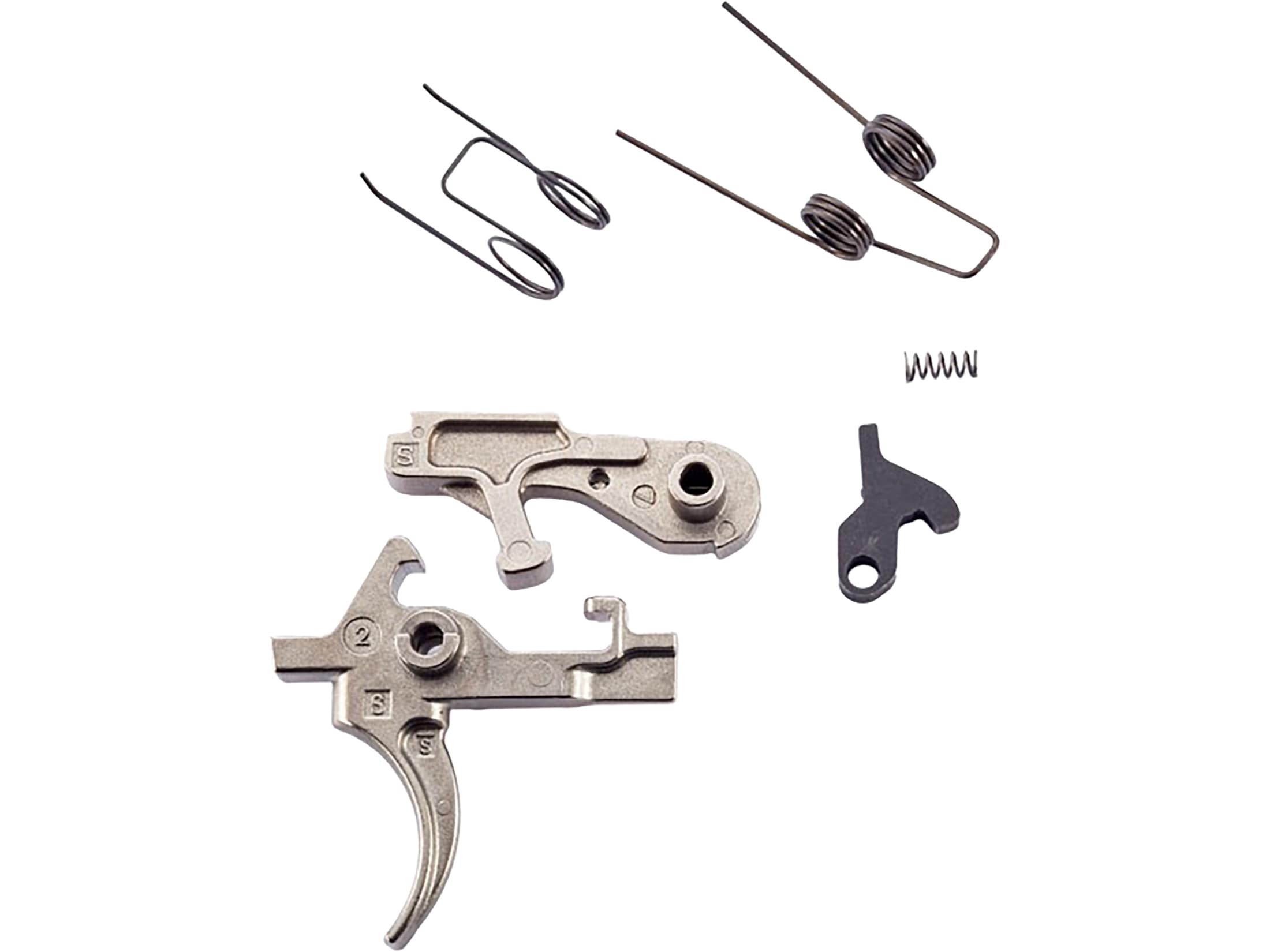 Wilson Combat Tactical AR-15 Two Stage Trigger Kit Curved Nickel Boron