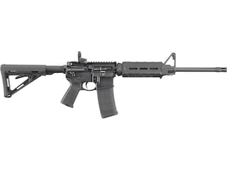 Ruger AR556 Semi-Automatic Centerfire Rifle 5.56x45mm NATO 16.1" Barrel Magpul Handguard Black and Black Collapsible image
