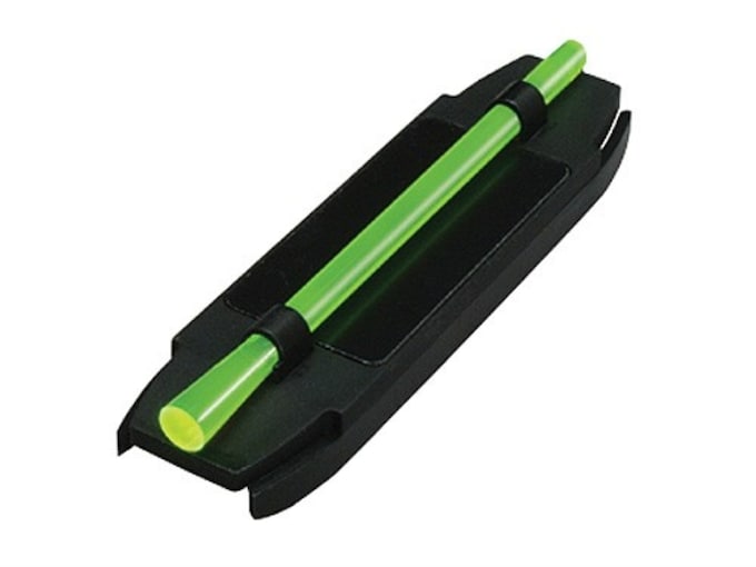 HIVIZ Magnetic Base Front Sight Shotgun with .437" to .578" Vent Rib Fiber Optic with 4 Interchangeable Lite Pipes