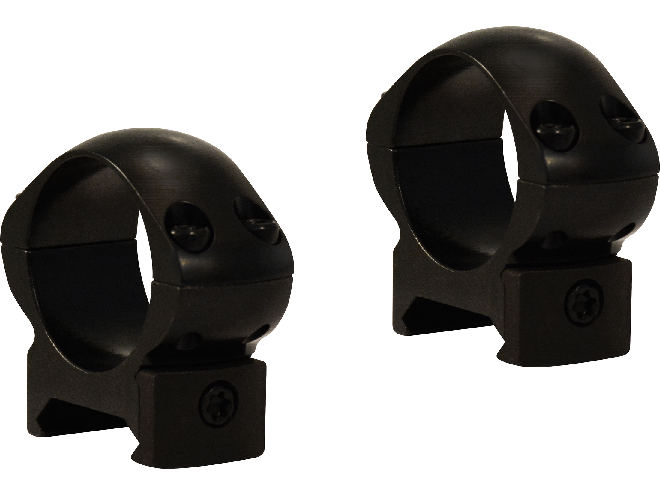 Weaver Grand Slam Top Mount Weaver 30mm Scope Rings Matte Black High