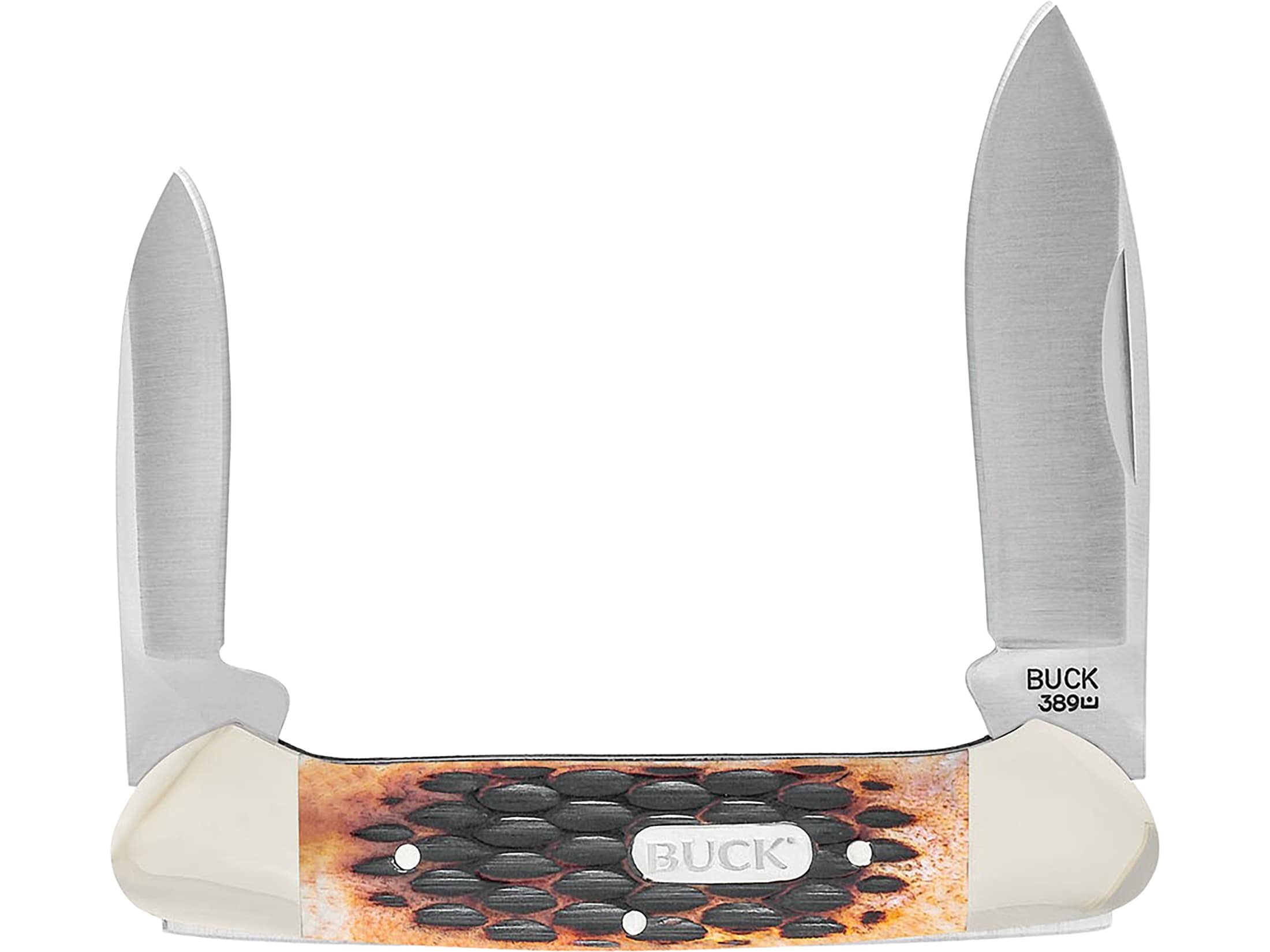 Buck Knives Canoe Pocket Knife 2.5 Spear Point 420J2 Satin Blade