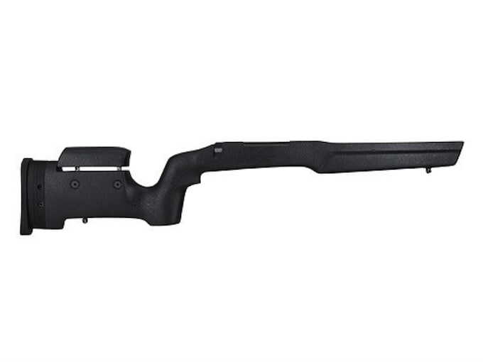 Bell and Carlson Medalist M40 Varmint/Tactical Rifle Stock Remington 700 BDL Long Action with Aluminum Bedding Block System and Adjustable Butt Plate Varmint Barrel Channel Synthetic Black