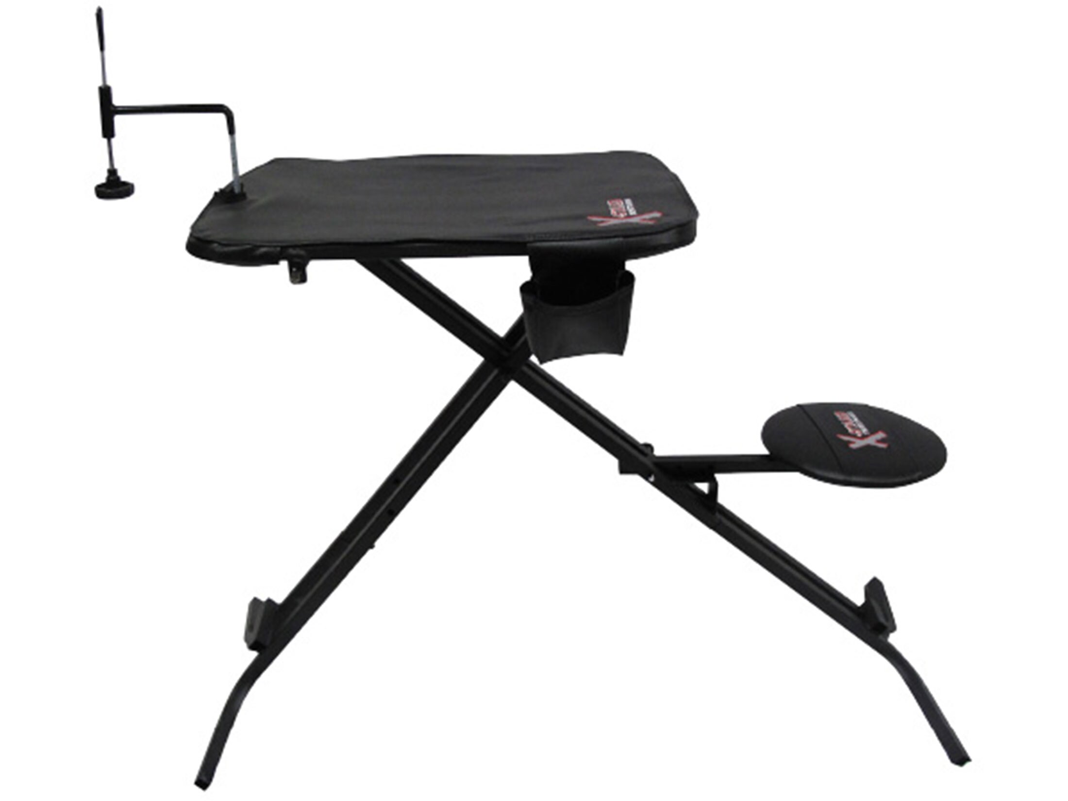Portable Shooting Bench Rest with 360 Swivel Seat Table Top Stand Range Site In 