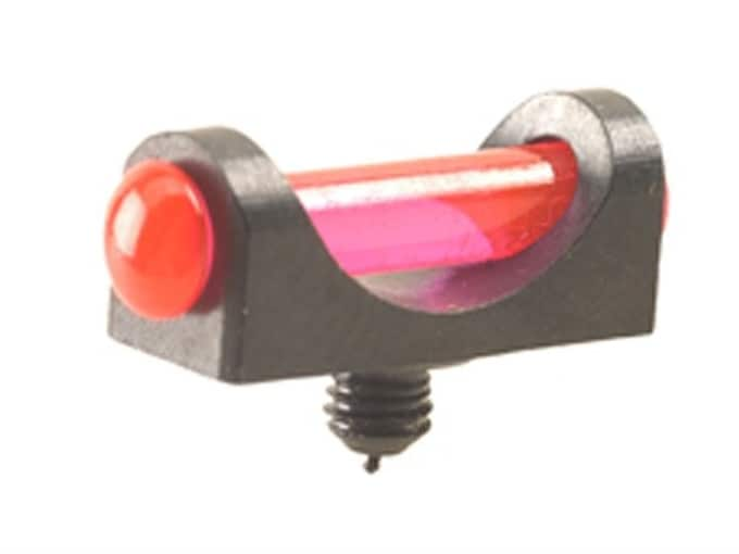 Marble's Expert Shotgun Front Bead Sight .094" Diameter 3-56 and M2.5x0.45 Thread 3/32" Shank Extra-Lum Fiber Optic