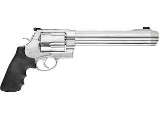 Smith & Wesson Model 500 Revolver 500 S&W Magnum 8.38" Compensated Barrel 5-Round Stainless Black image