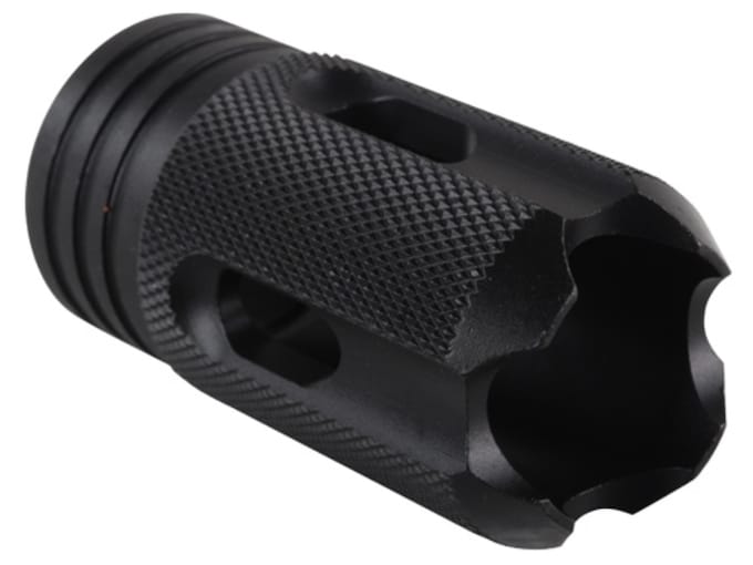 DoubleStar Saiga Enforcer Muzzle Brake M22x.75RH Thread Saiga 12 Gauge Steel Matte