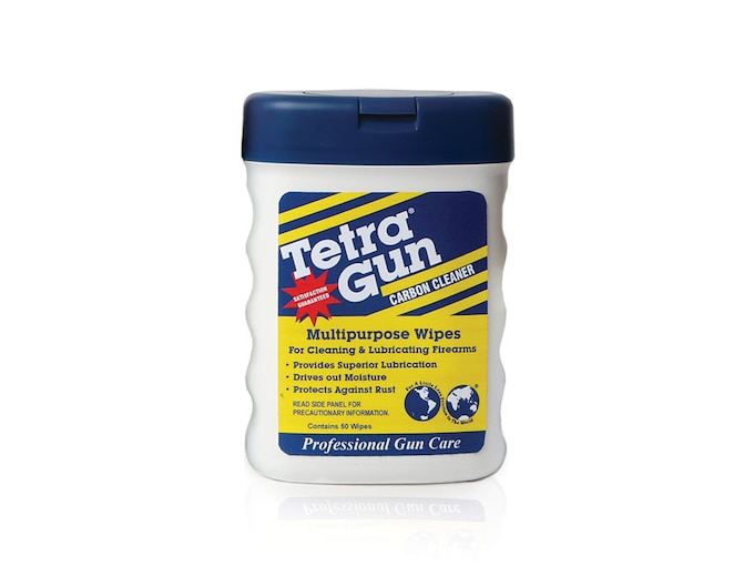 Tetra Gun Carbon Cleaner Lubricating Gun Wipes 50PK
