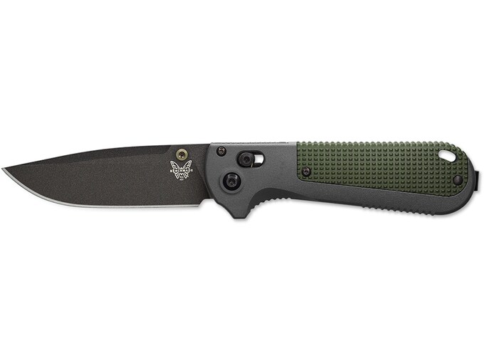 Benchmade Redoubt Folding Knife 3.55 Partially Serrated Drop Point CPM