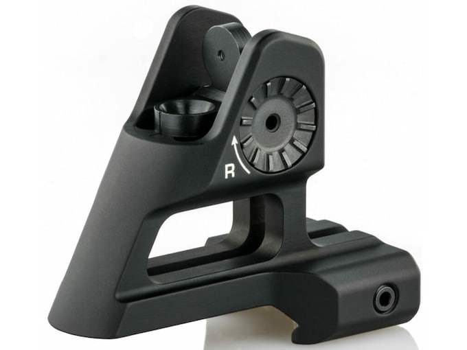 Scalarworks PEAK Detachable Rear Sight Fixed AR-15 Aluminum Black