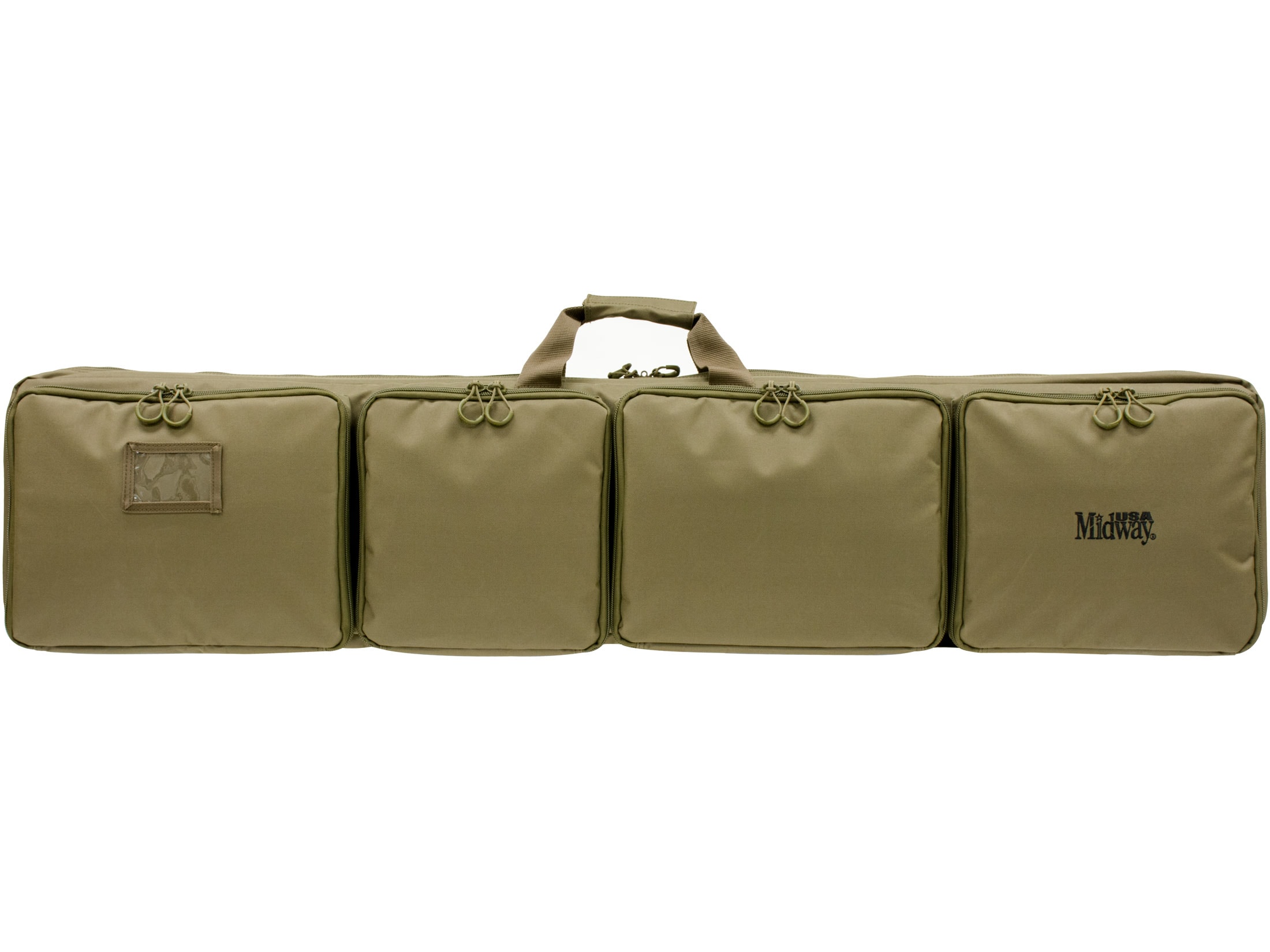 MidwayUSA Heavy Duty 3-Gun Case 52 Olive Drab