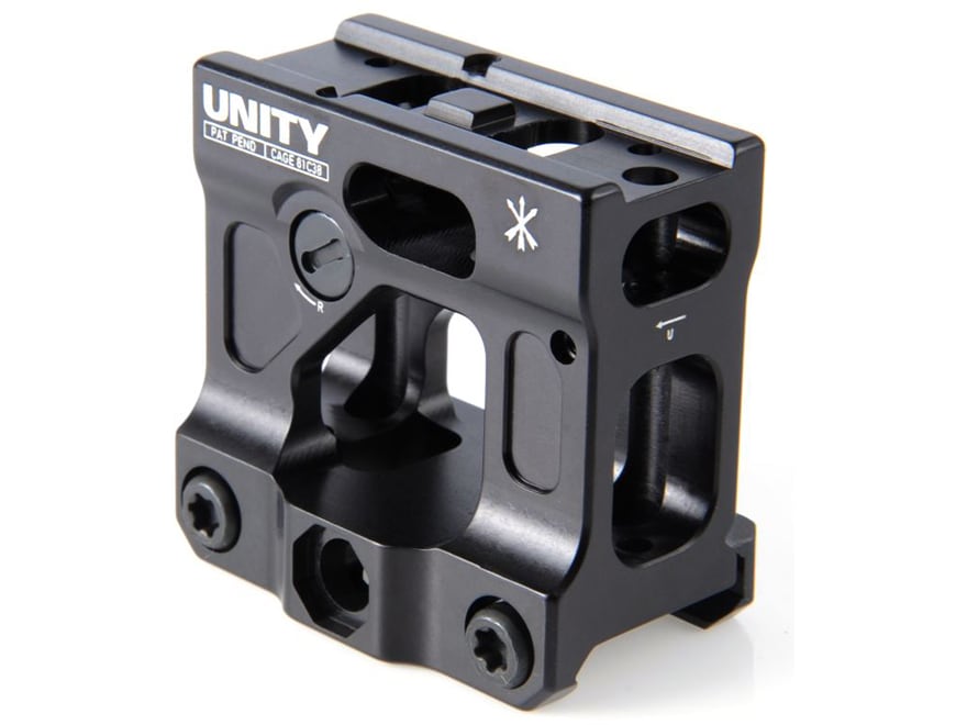 Unity Tactical FAST Mount Aimpoint Micro Aluminum Black