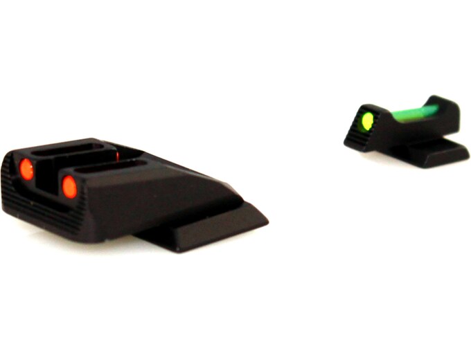 Williams Fire Sight Set Smith & Wesson M&P Shield, Shield M2.0 Fiber Optic Red Front, Green Rear