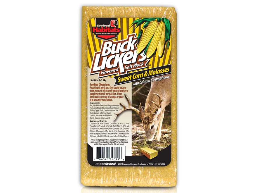 Evolved Habitats Buck Lickers Deer Attractant