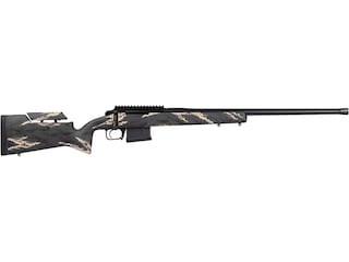 Aero Precision SOLUS Hunter Bolt Action Centerfire Rifle 6.5 Creedmoor 24" Fluted Barrel Black and Black/Tan Adjustable Comb image