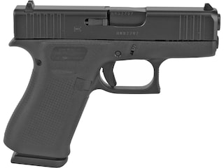 Glock 43X (US) Semi-Automatic Pistol 9mm Luger 3.41" Barrel 10-Round Black Black image