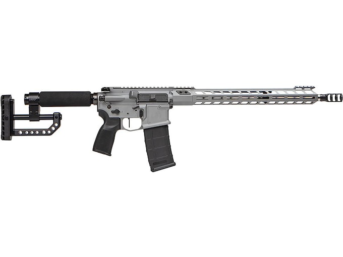 Sig Sauer M400 DH3 Semi-Automatic Centerfire Rifle 223 Wylde 16" Fluted Barrel Stainless and Black Pistol Grip
