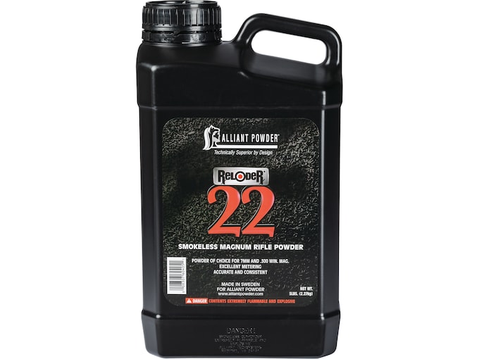 Alliant Reloder 22 Smokeless Gun Powder 5lb | tacticalammopowders.com