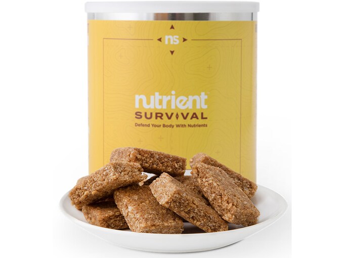 Nutrient Survival Honey Granola Bar Meals Freeze Dried Food 10 Serving