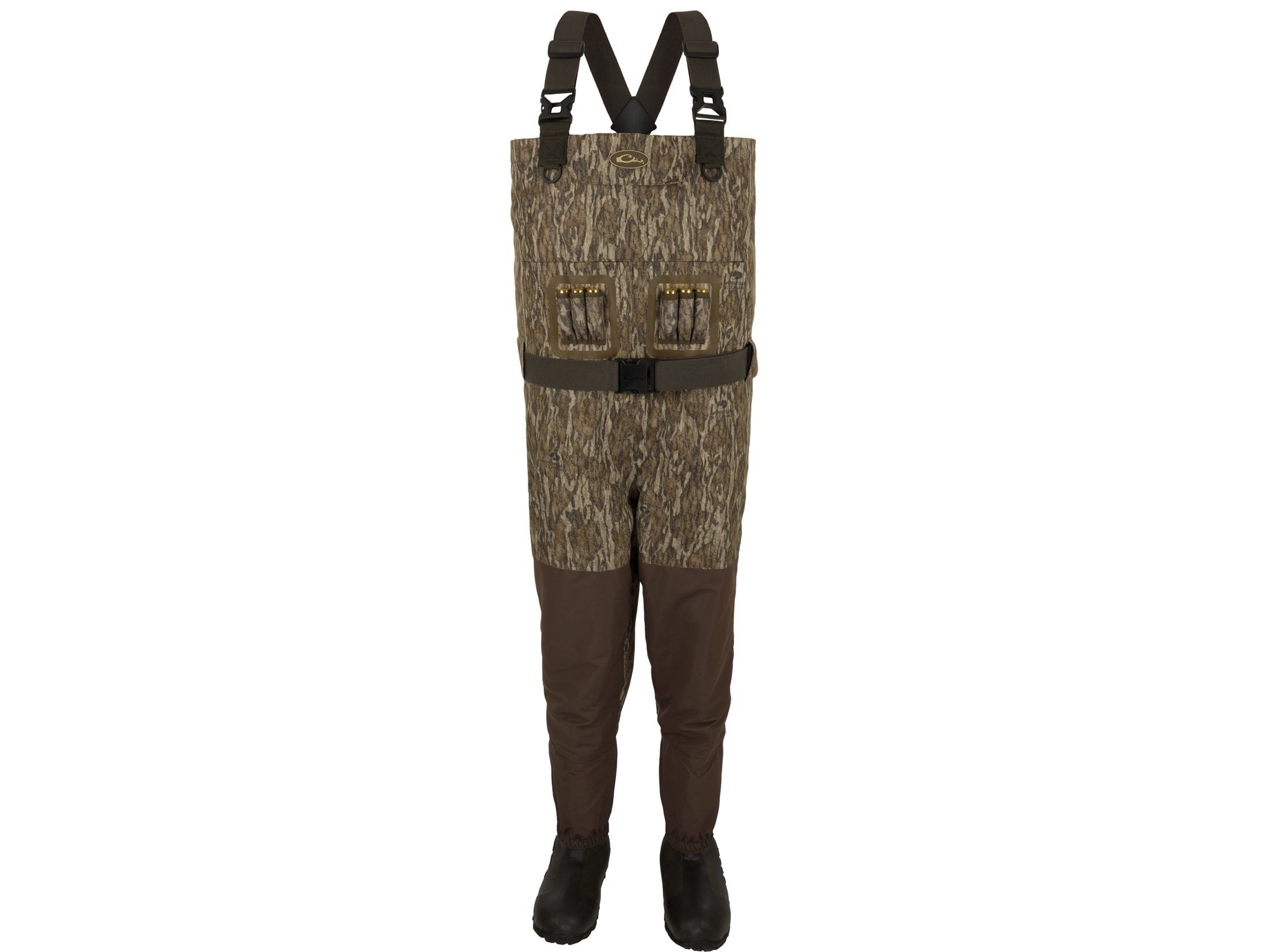 Drake Eqwader Insulated Breathable Chest Waders Mossy Oak Bottomland