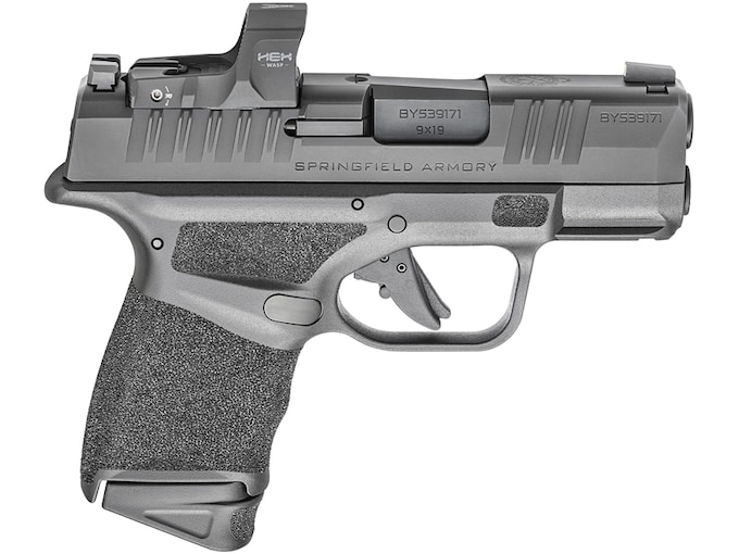 Springfield Armory Hellcat Micro Compact OSP Semi-Automatic Pistol 9mm Luger 3" Barrel 13-Round with Hex Red Dot Black