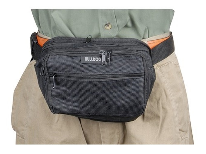 Bulldog Fanny Pack Holster Medium Frame SemiAutomatic Revolver Nylon