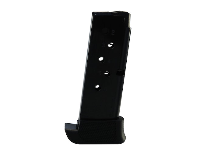 Ruger Magazine Ruger LCP 380 ACP 7-Round Steel Blue with Finger Rest