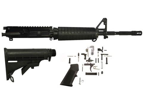 Del-Ton M4 Carbine Kit AR-15 5.56x45mm NATO 1 9 Twist 14.5 Chrome