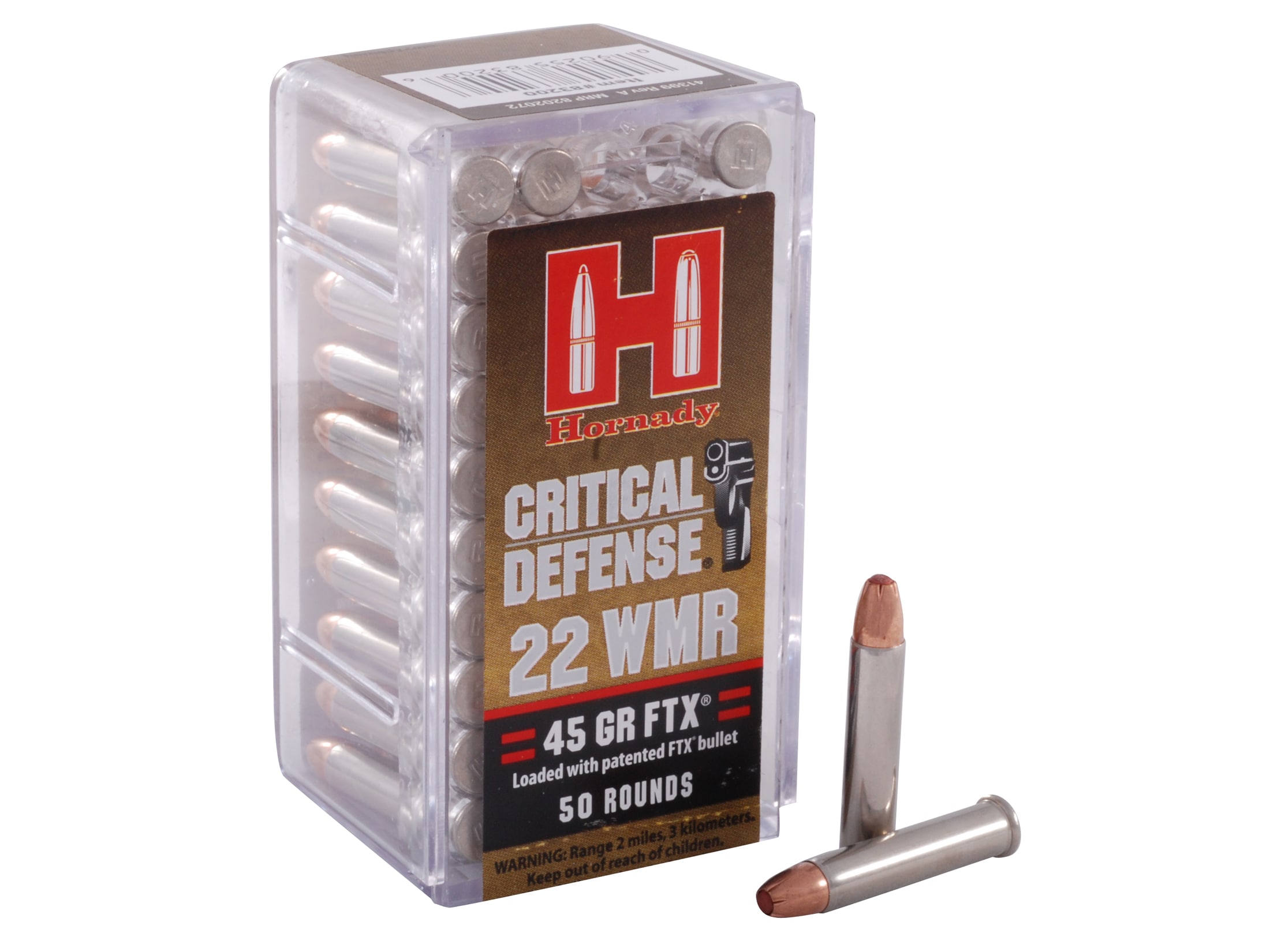 mAg　2,2 Hornady Critical Defense 22 Winchester Mag Rimfire (WMR