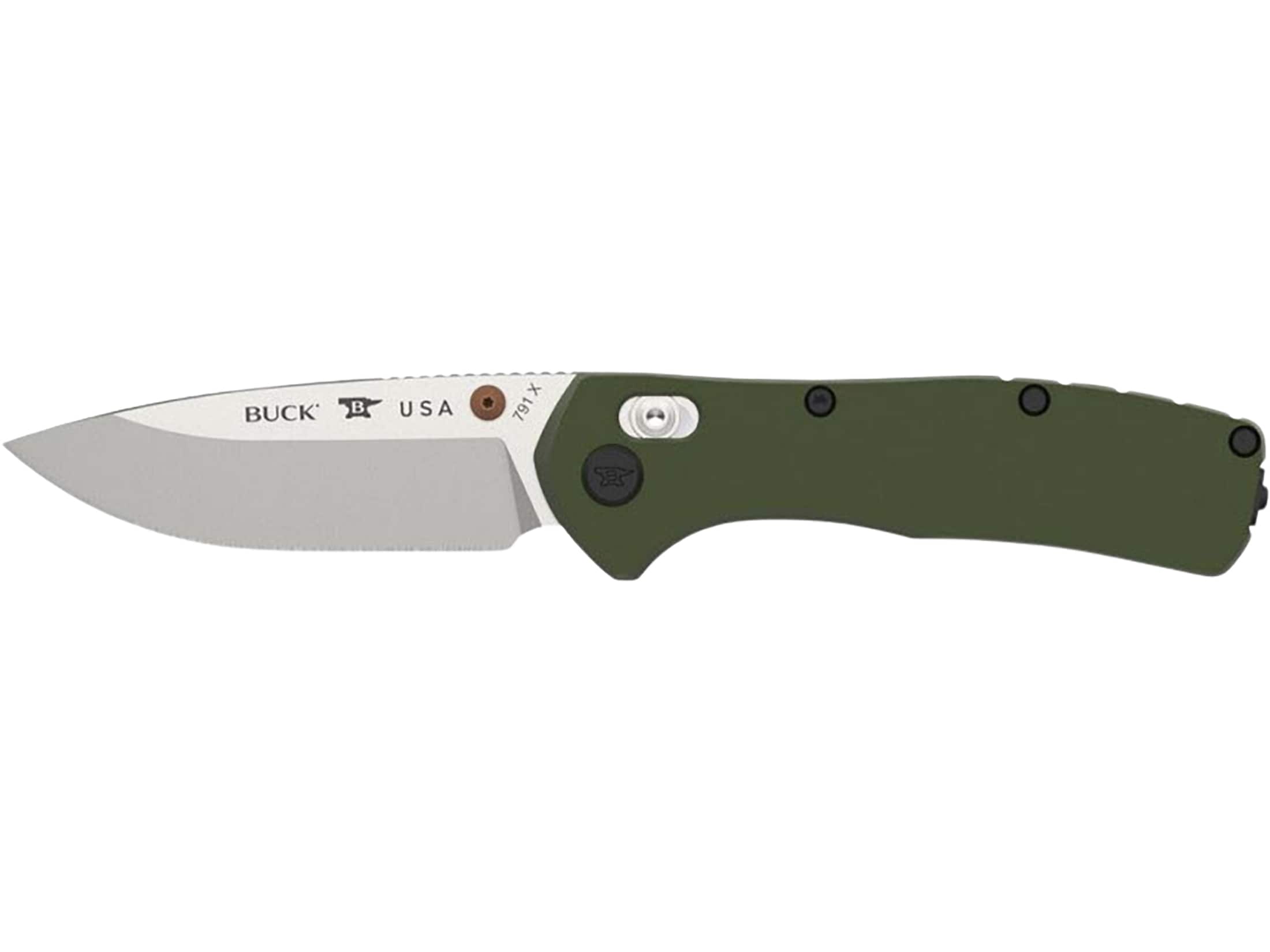 Buck Knives 791 Range Elite Pocket Knife 3.375 Drop Point CPM MagnaCut