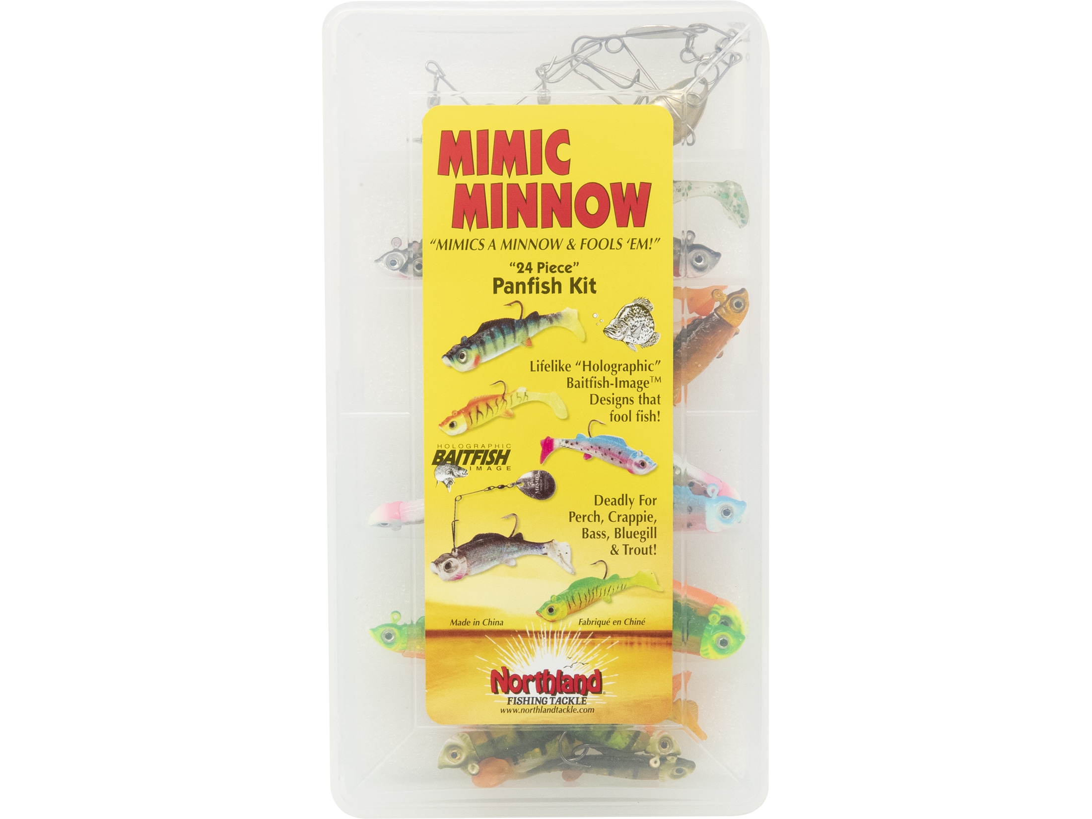 Northland Mimic Minnow Panfish Kit Assorted